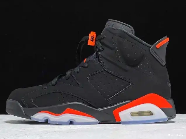 One Kick OG 384664-060 6 Retro Air Jordan Black Infrared 0703
